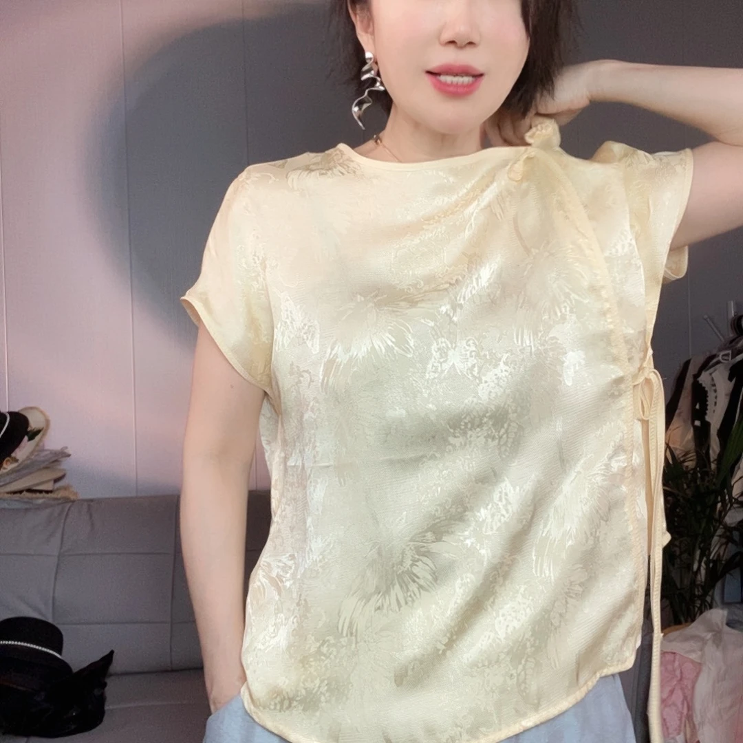 真丝上衣赶紧下单