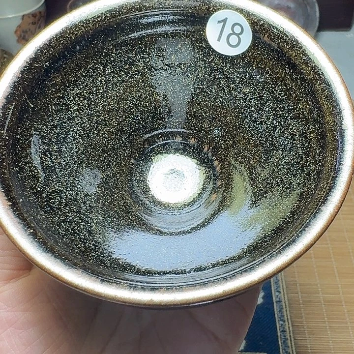 茶盏18 坚记茶盏摆件