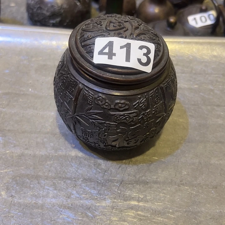 黄铜摆件，文房摆件