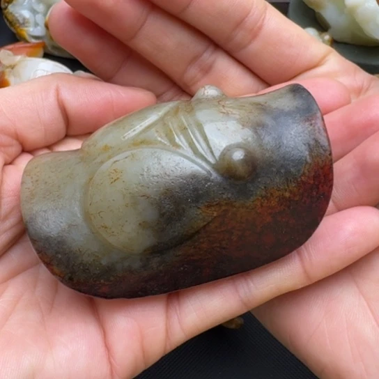 和田玉挂件未镶嵌萧*