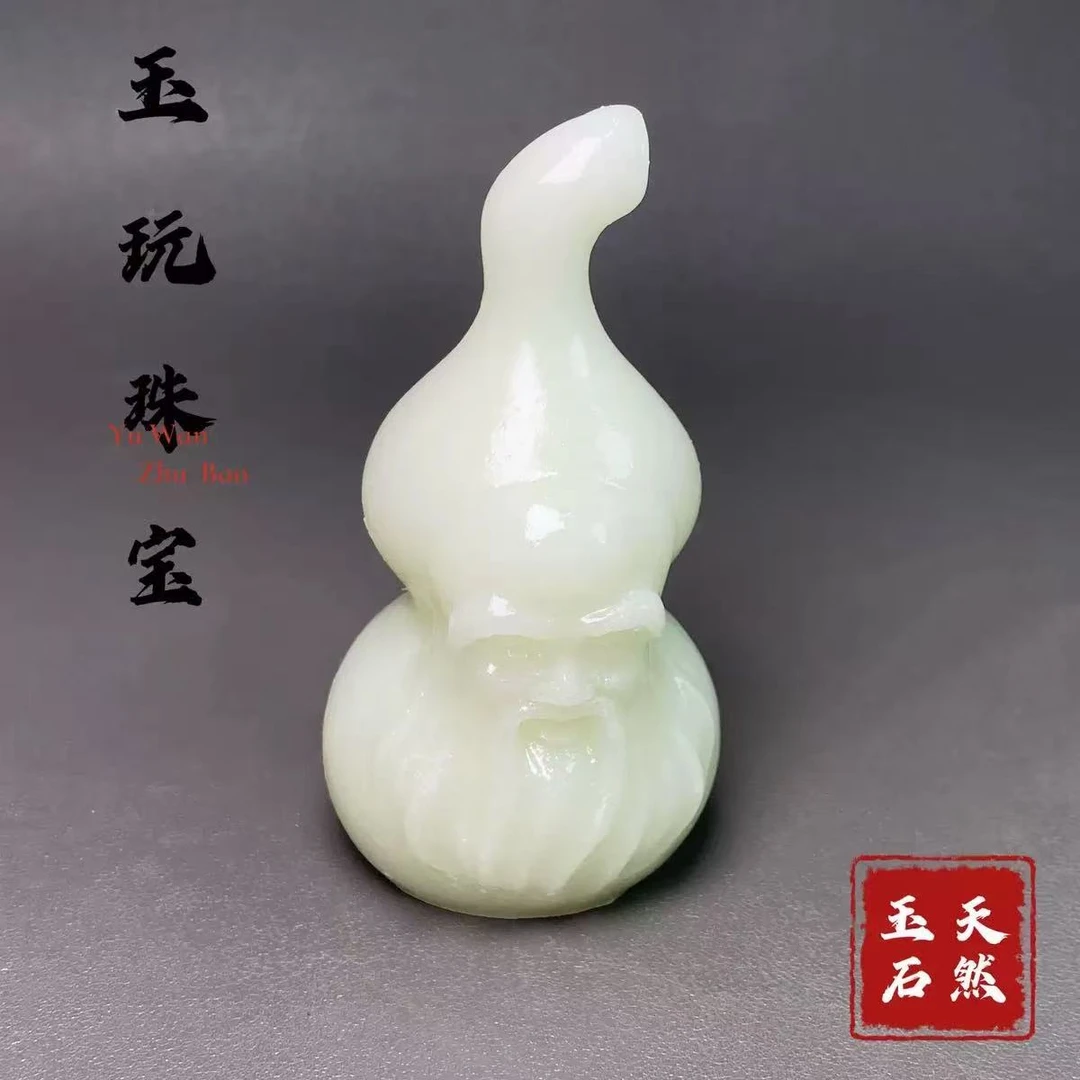 夜光石福禄寿摆件-01