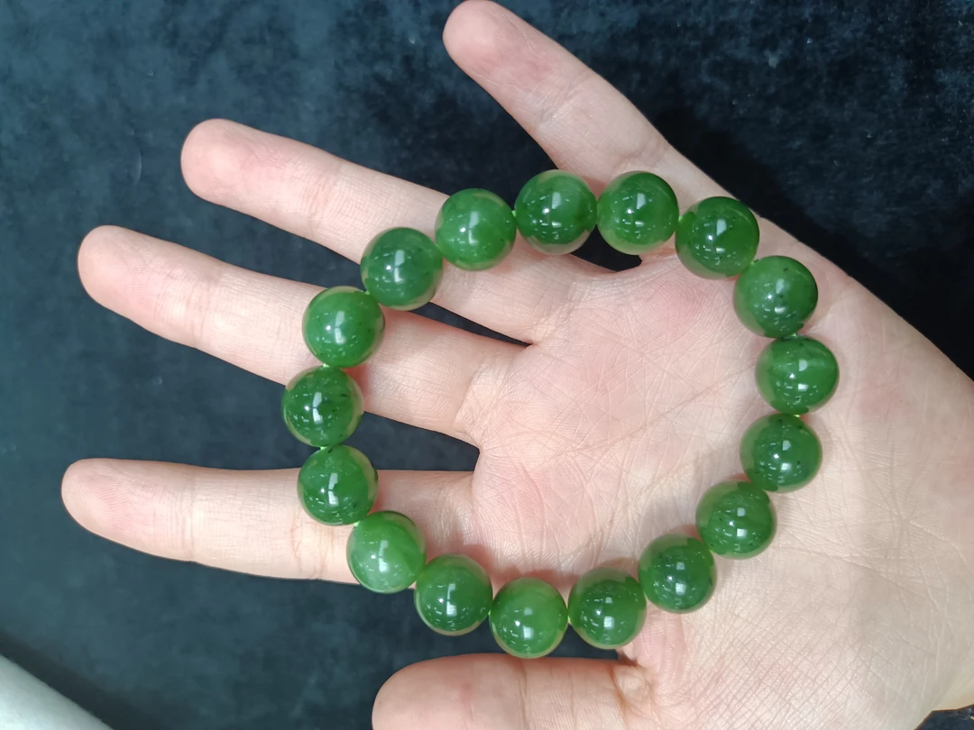 和田玉手串高端奢华款