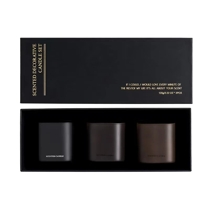 香薰蜡烛礼盒1盒3种味道