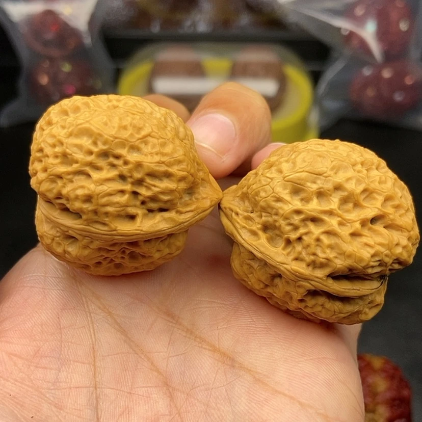 【闪购商品】把件文玩核桃36尺领头羊蟾