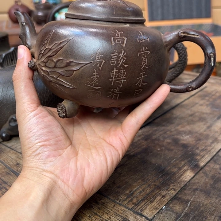 手***1壶紫砂紫砂壶作品
