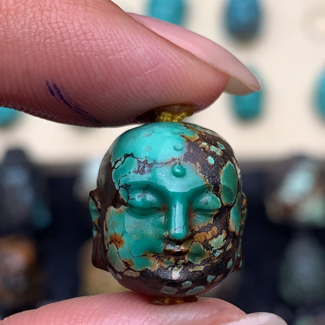 绿松石未镶嵌配饰