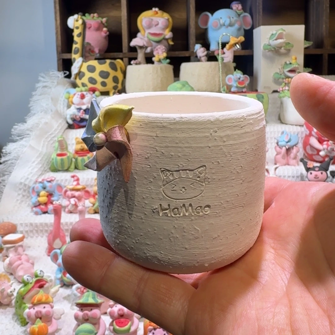 厂家直销手工花盆摆件