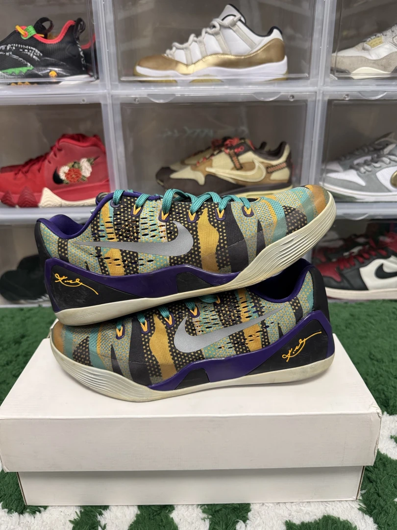 95新 maje 44.5码/zk9low虎纹篮球鞋/二手正品