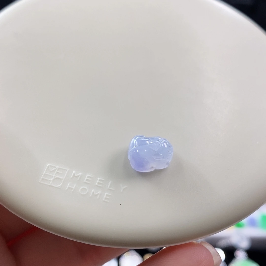 散珠翡翠冰紫貔貅