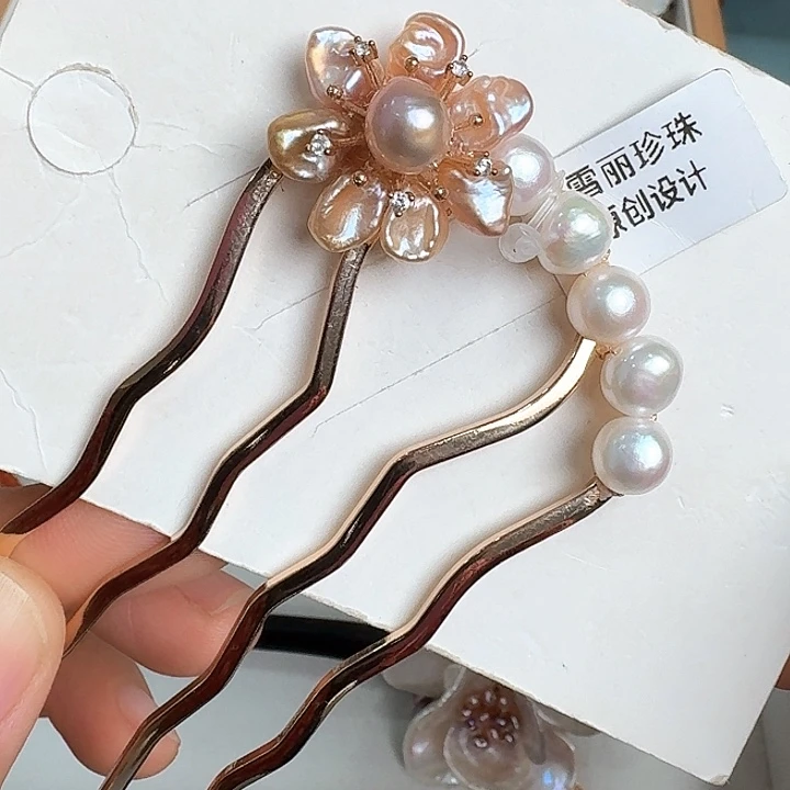 发饰淡水珍珠未镶嵌