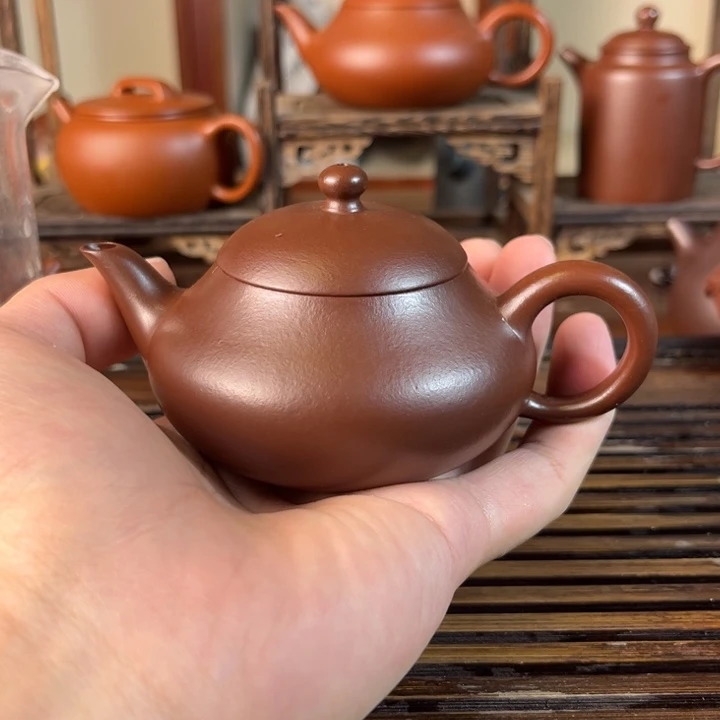 茶壶紫砂原矿紫砂手工制作