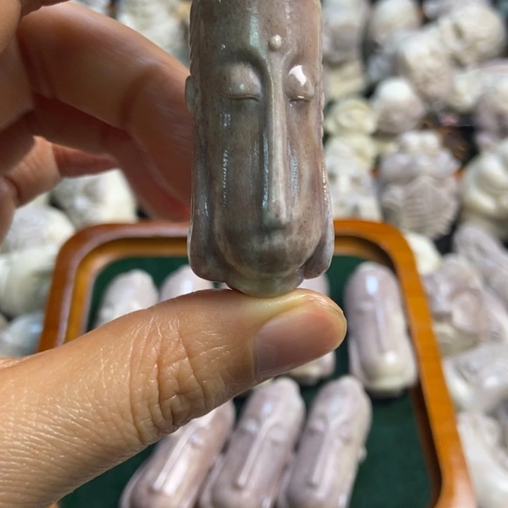 幽***幽配饰鹿角雕刻一个出
