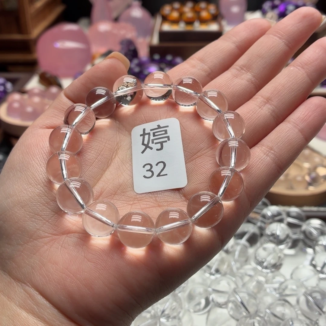 梦***女未镶嵌手链水晶12m