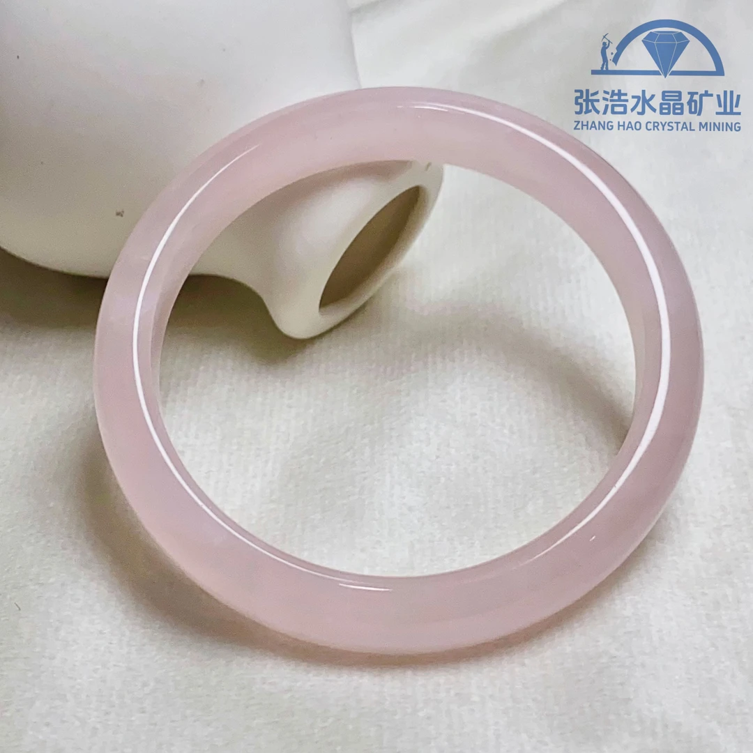 【星浩珠宝】粉水晶手镯17-10T92K6【多样性发一件】圈口51-62