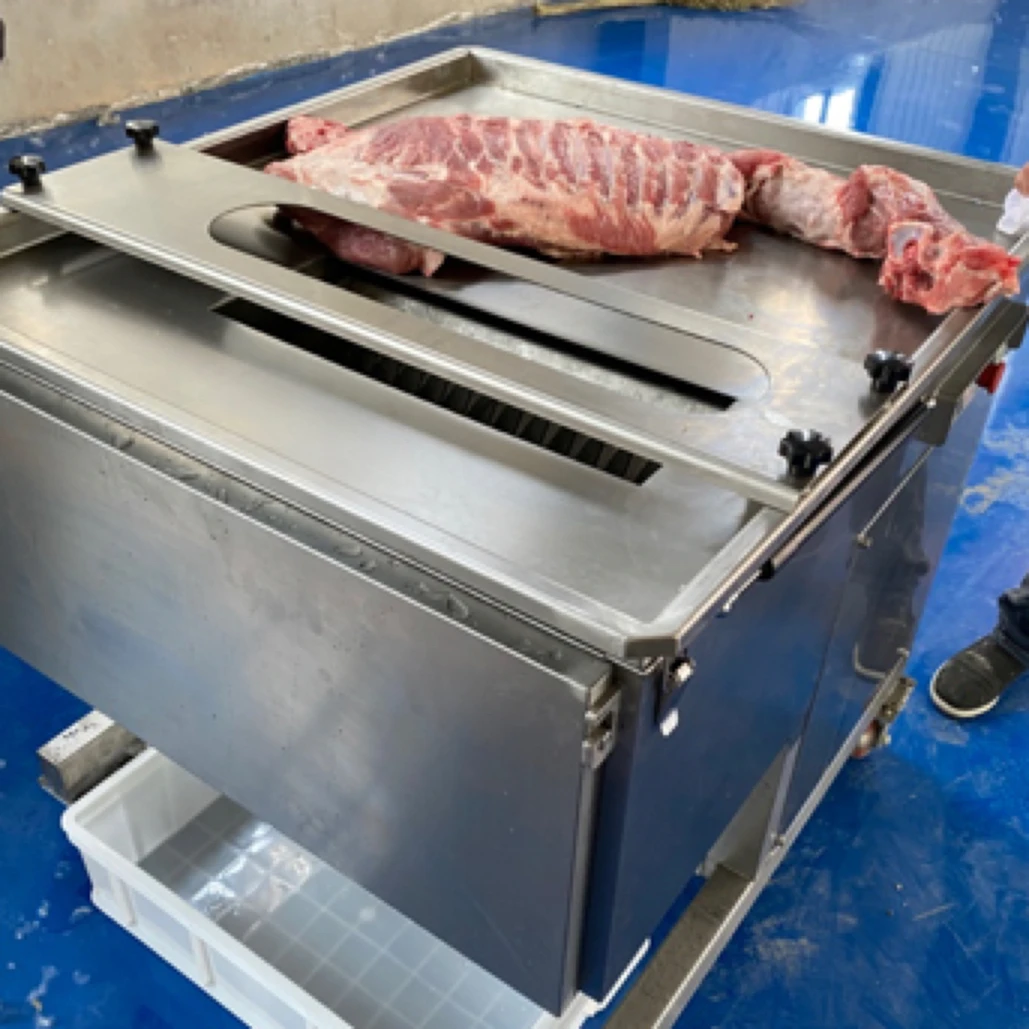 重型排骨机通排猪排牛排猪蹄切块机