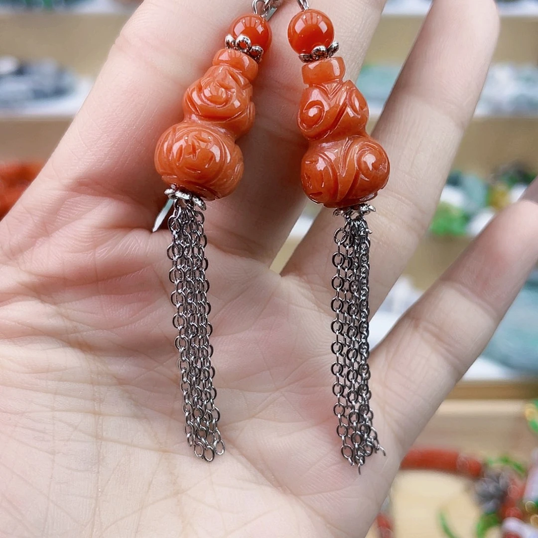 翡翠银S925镶嵌手链耳坠