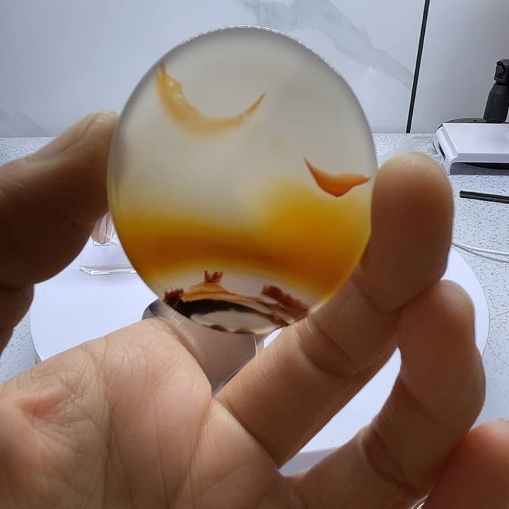 玛瑙/玉髓未镶嵌吊坠(不含链)