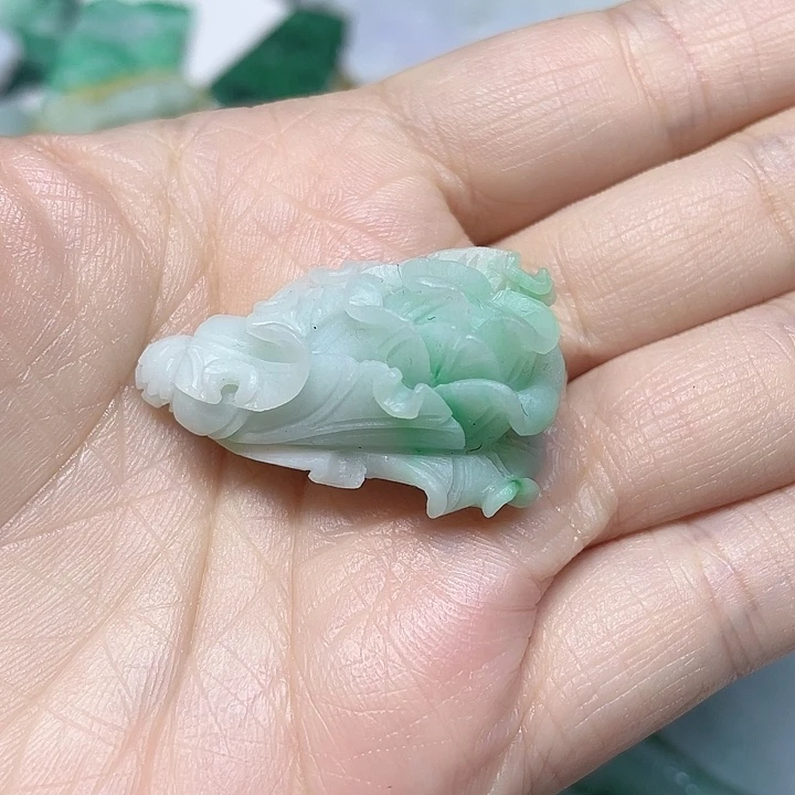 定制翡翠未镶嵌夏*翡翠