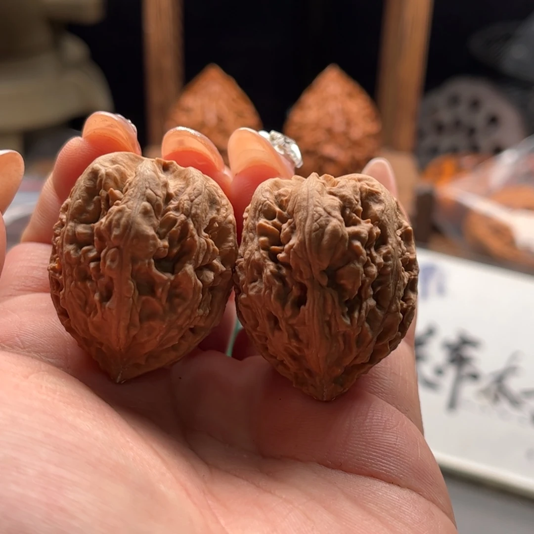 文玩核桃把件关东木子家楸大胖3
