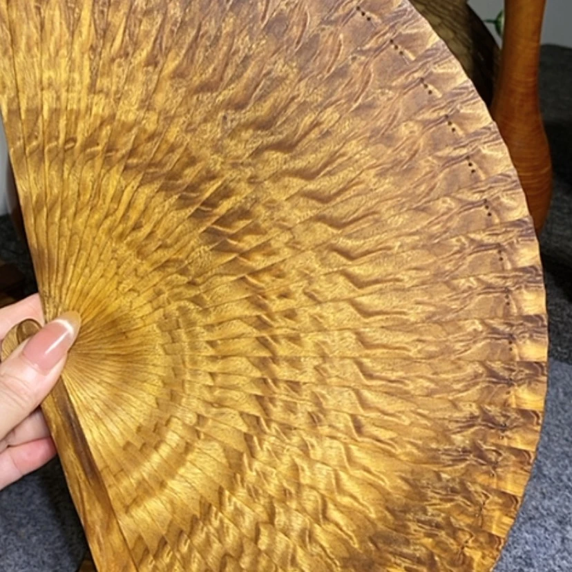 【闪购商品】金丝楠金丝楠木扇子