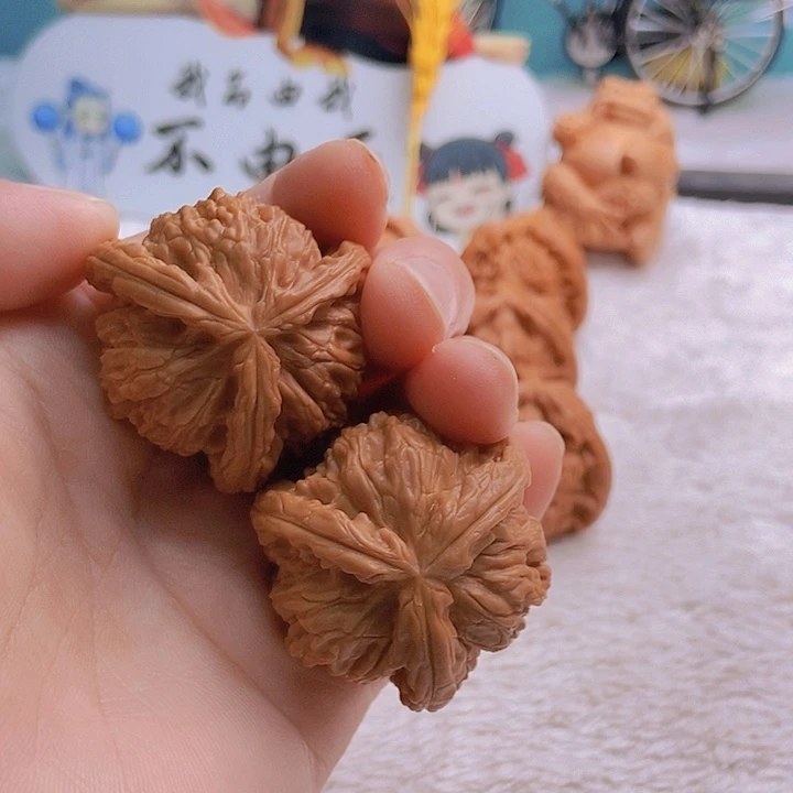 把件文玩核桃呦*三棱