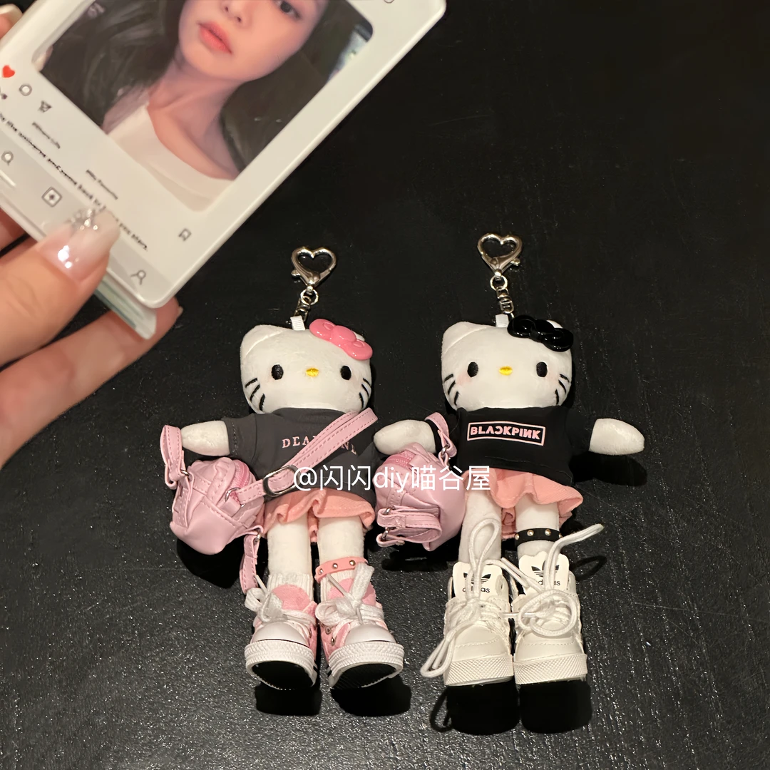 原创手工diy毛绒玩偶包挂挂件