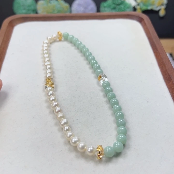 未镶嵌手链翡翠手串