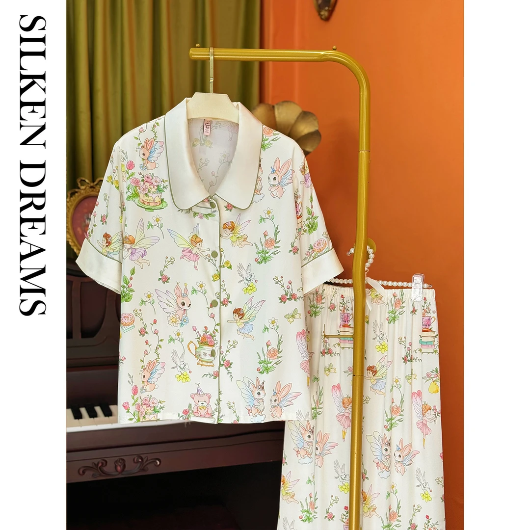 【多萝西绘本｜牧野森灵】夏季可爱时尚潮流可外穿睡衣家居服套装7