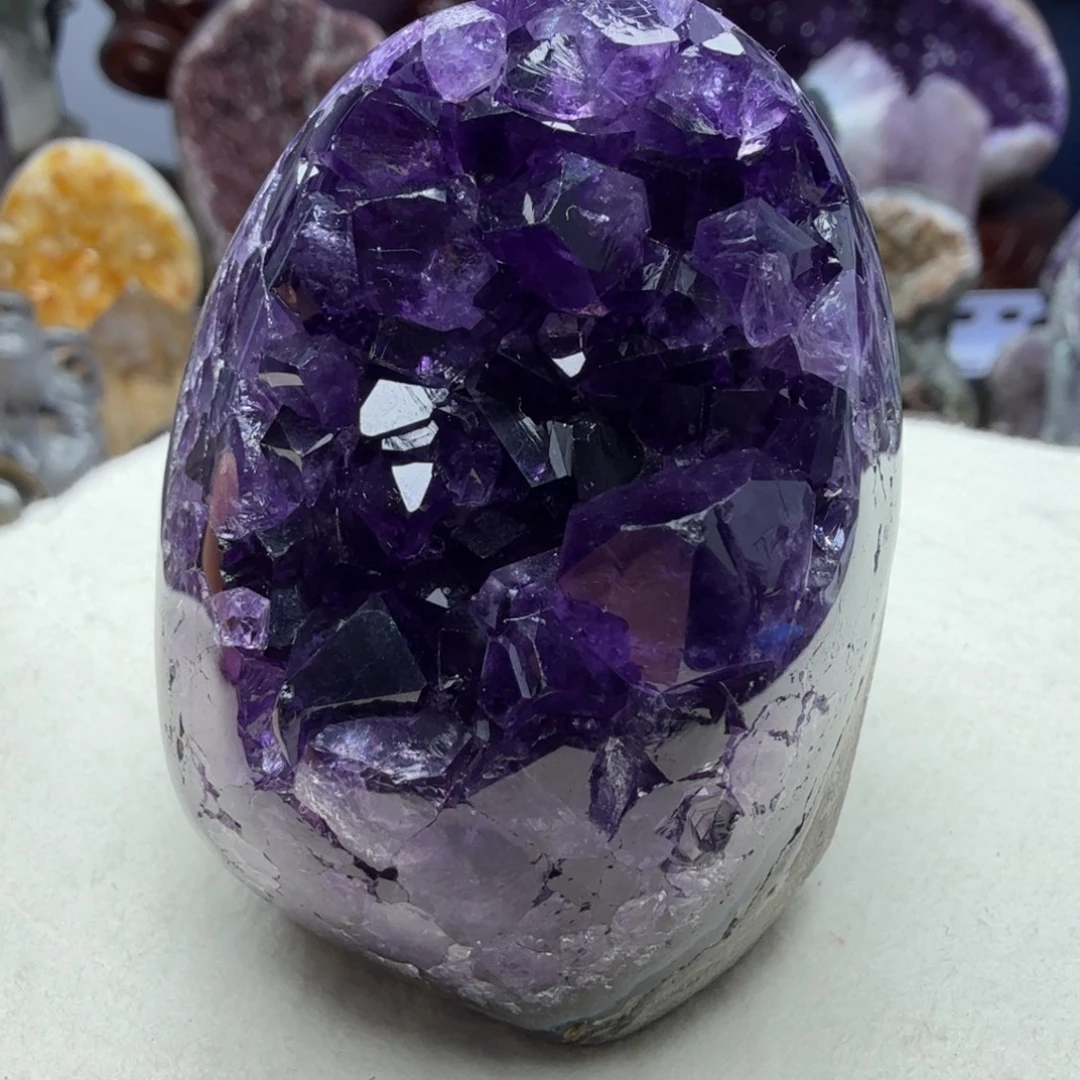 未镶嵌紫晶摆件乌拉圭