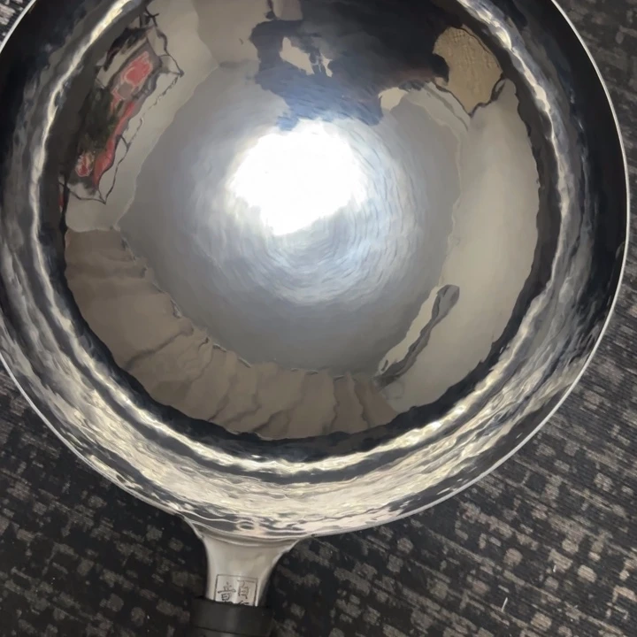 用***4熟铁手工锻打铁锅34