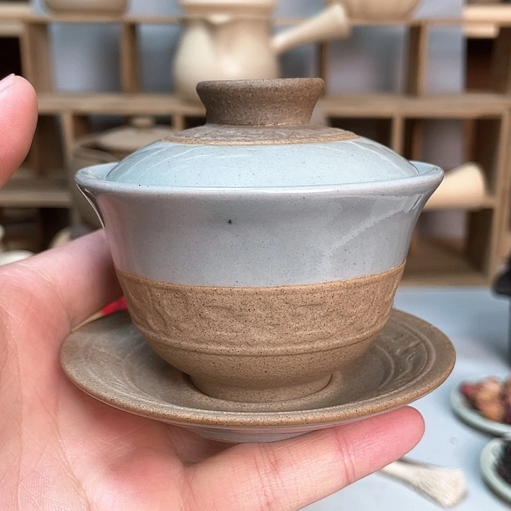 壶老段烧陶瓷茶器！