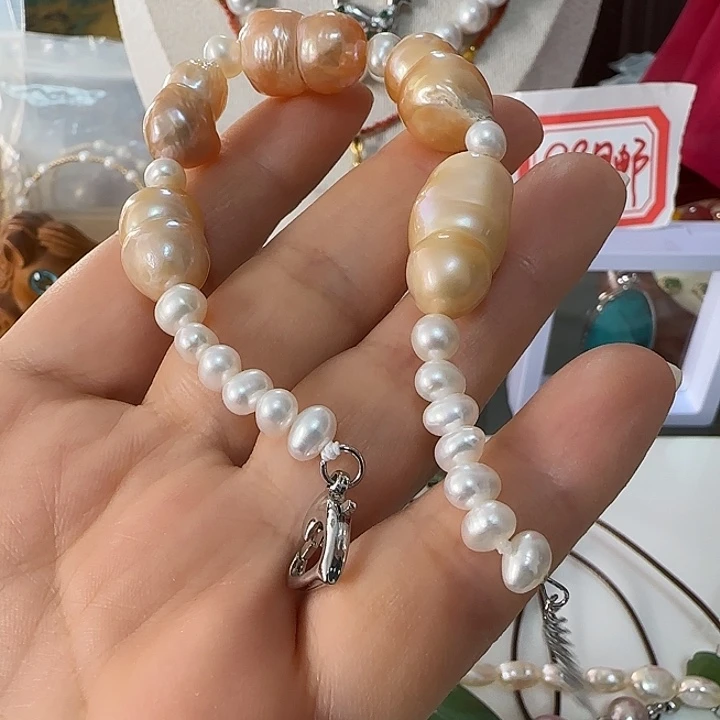 手绳未镶嵌淡水珍珠葫芦巴洛克正常纹