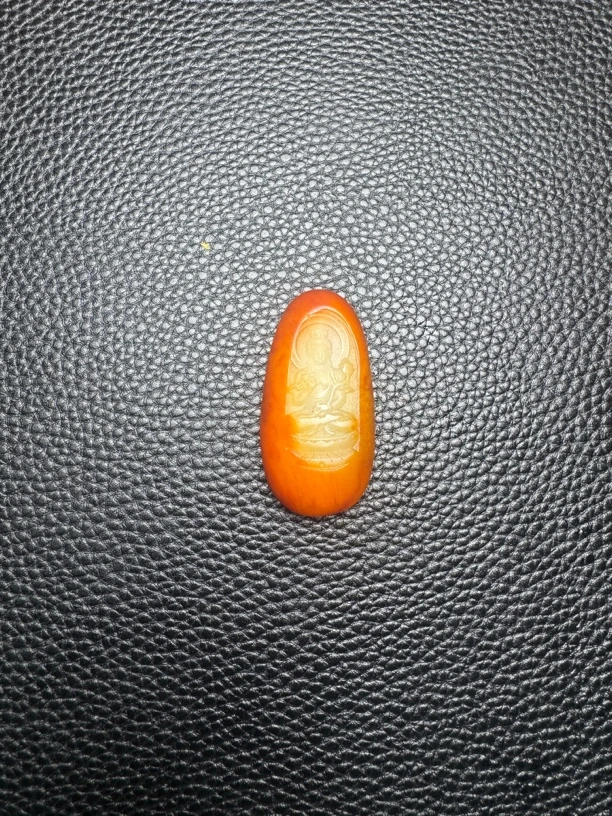 新疆和田玉属马守护大势至菩萨