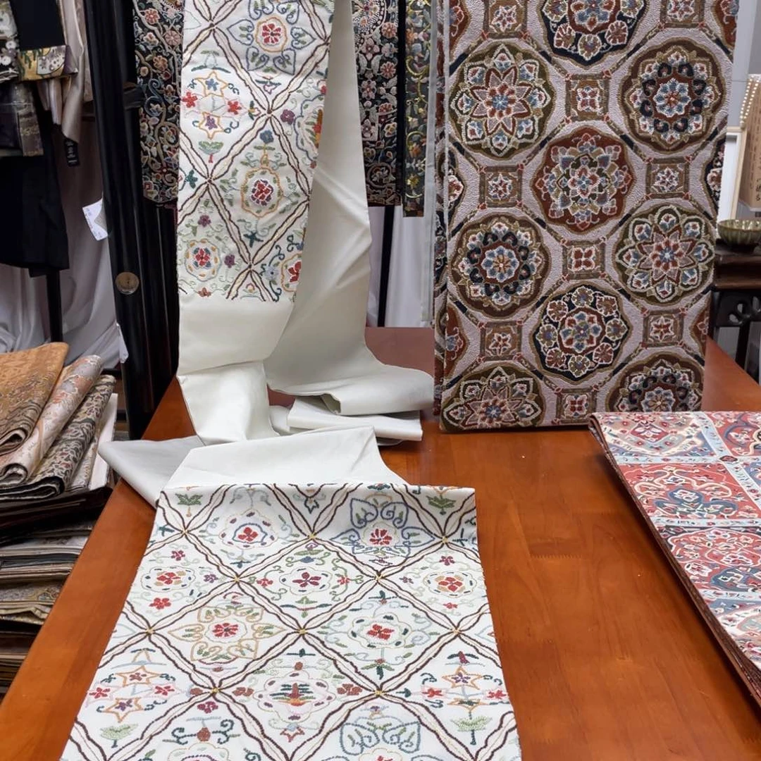 织绣名物裂打籽绣