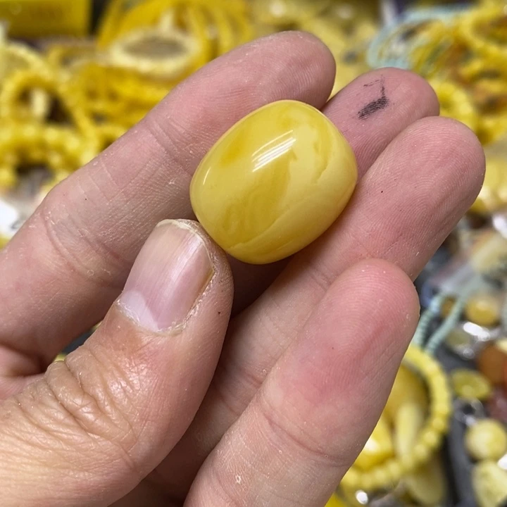 裸石蜜蜡未镶嵌吊坠
