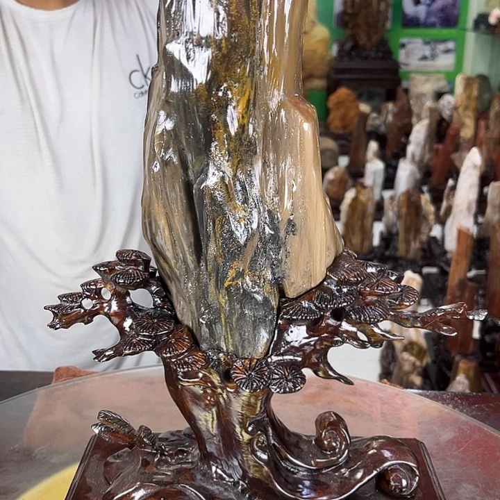 硅化玉未镶嵌珠宝奇石