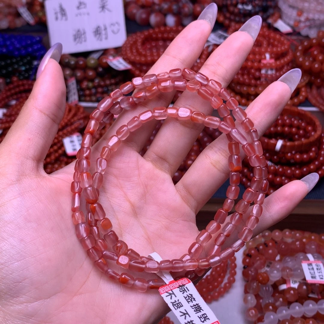 未镶嵌手链南红玛瑙40号卡4