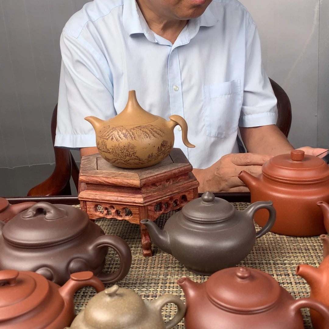 @***5紫砂茶壶宜兴紫砂壶茶壶原矿紫砂壶