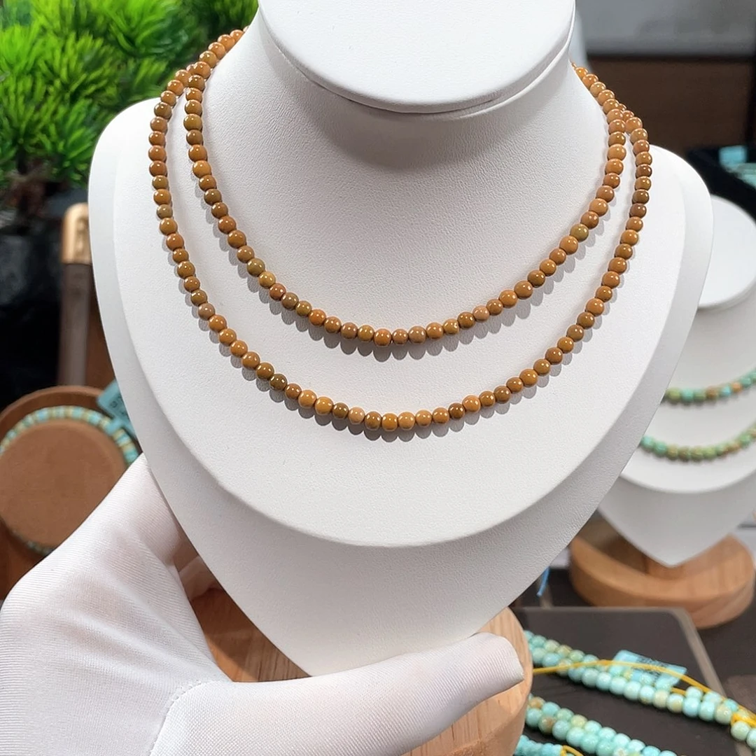 绿松石未镶嵌3➕小米珠多圈