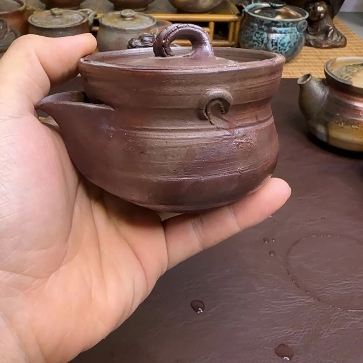 棒***糖备前烧 柴冈香山 宝瓶