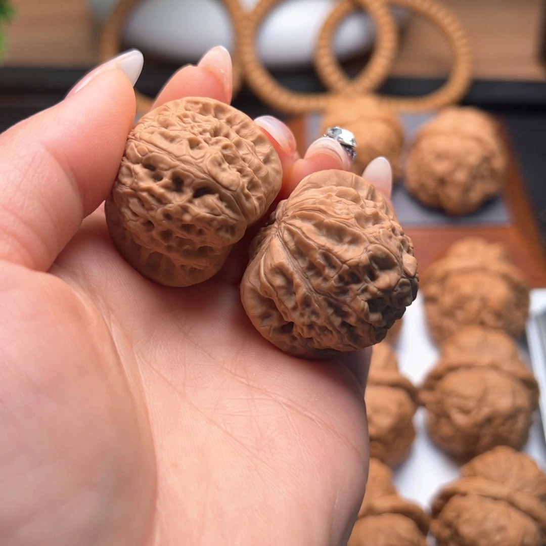 文玩核桃把件战甲35