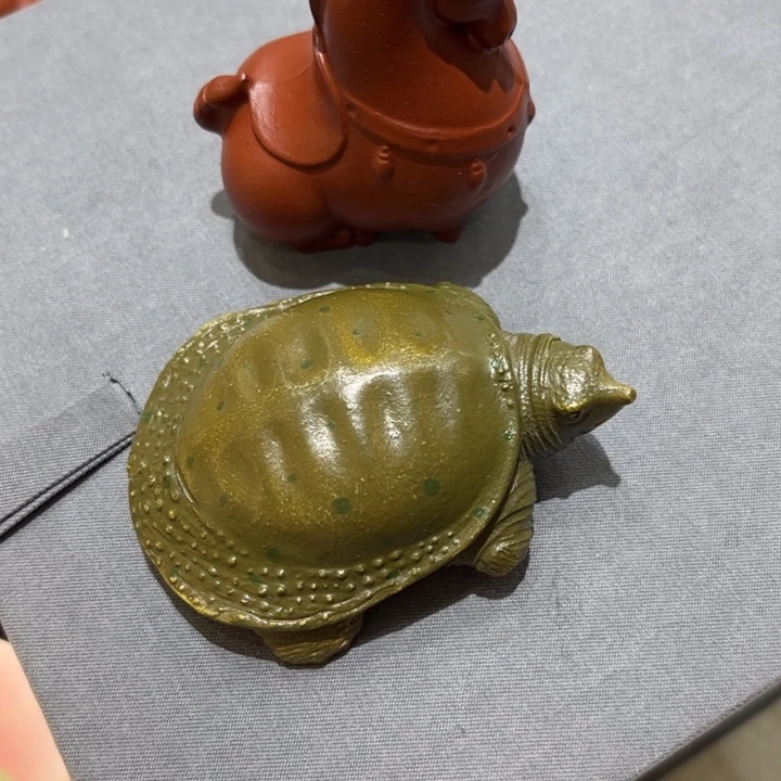 好***段紫砂茶宠特惠甲鱼