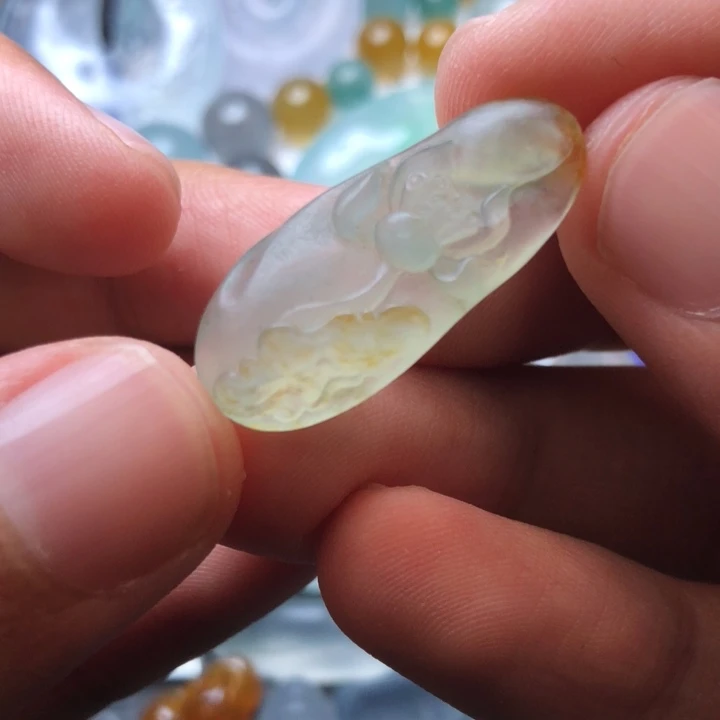 未镶嵌定制翡翠挂件