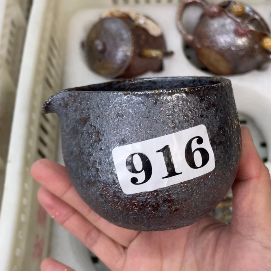 陶纯手工柴烧茶壶茶具