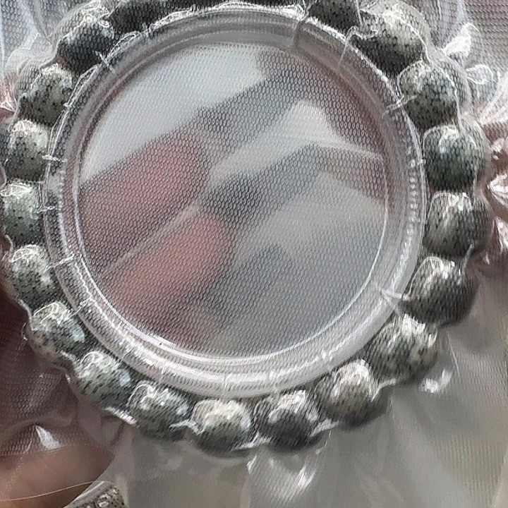 星月菩提手串64练手糯冰石玉11 10