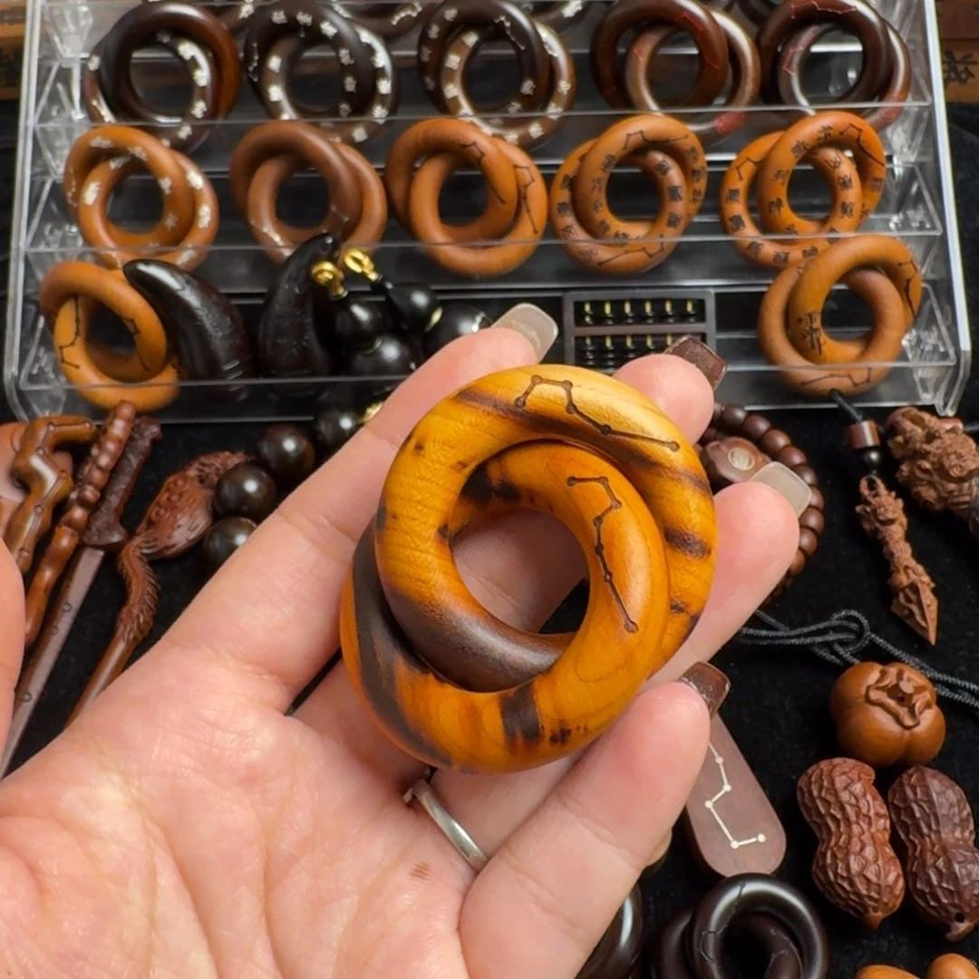 枣木桃木六七星乾坤圈2.5