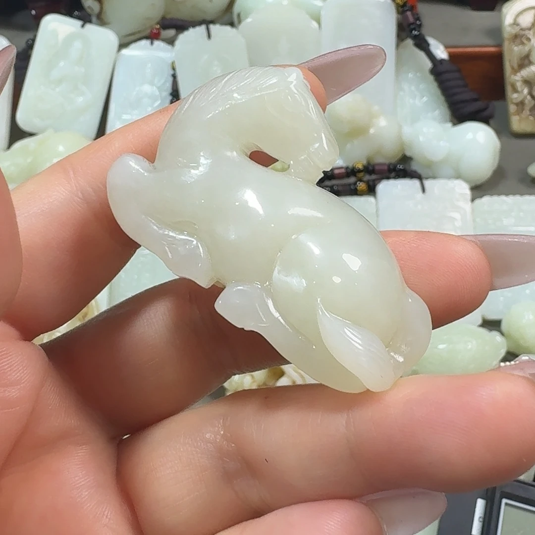 马***钧和田玉未镶嵌把件