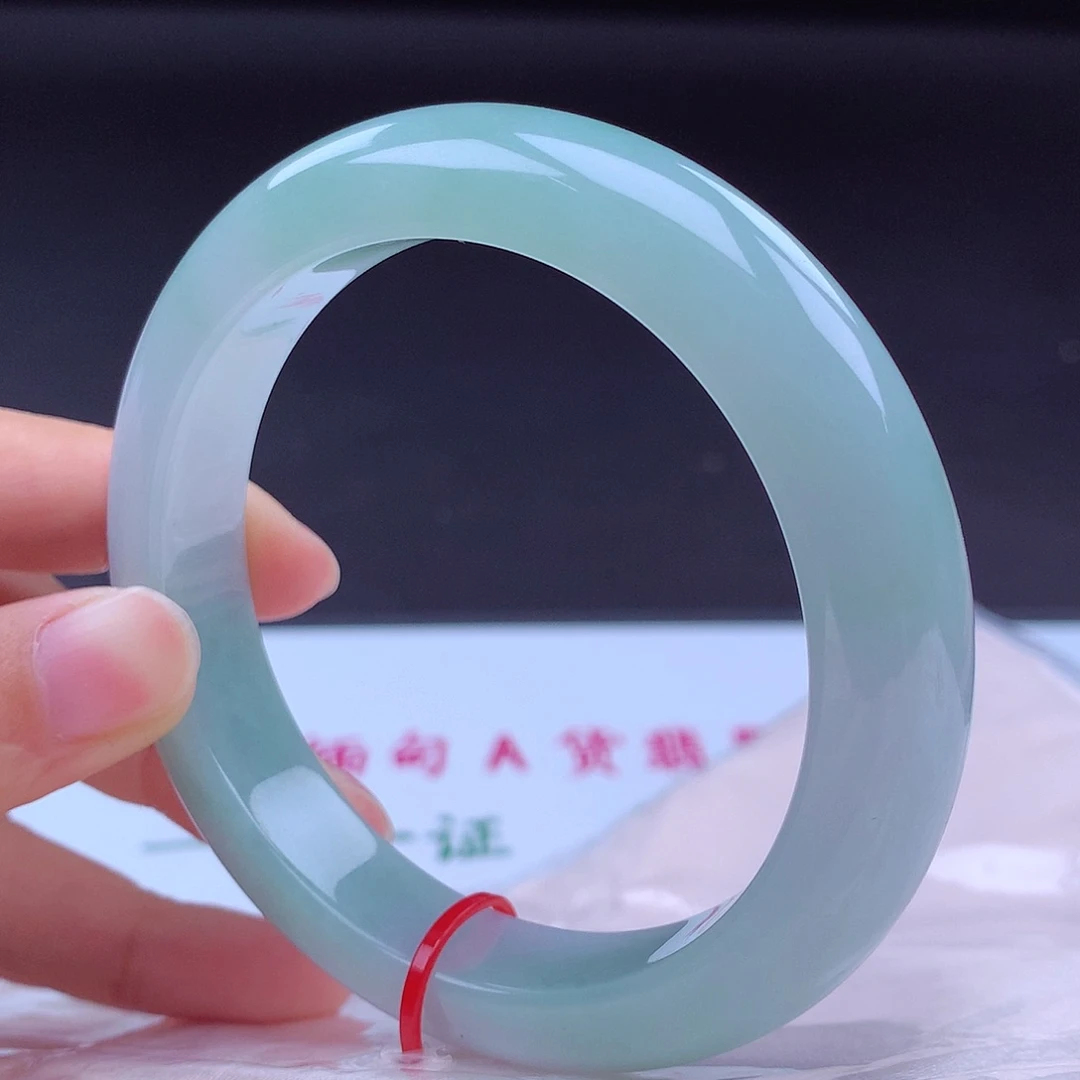 翡翠未镶嵌手镯手镯001528