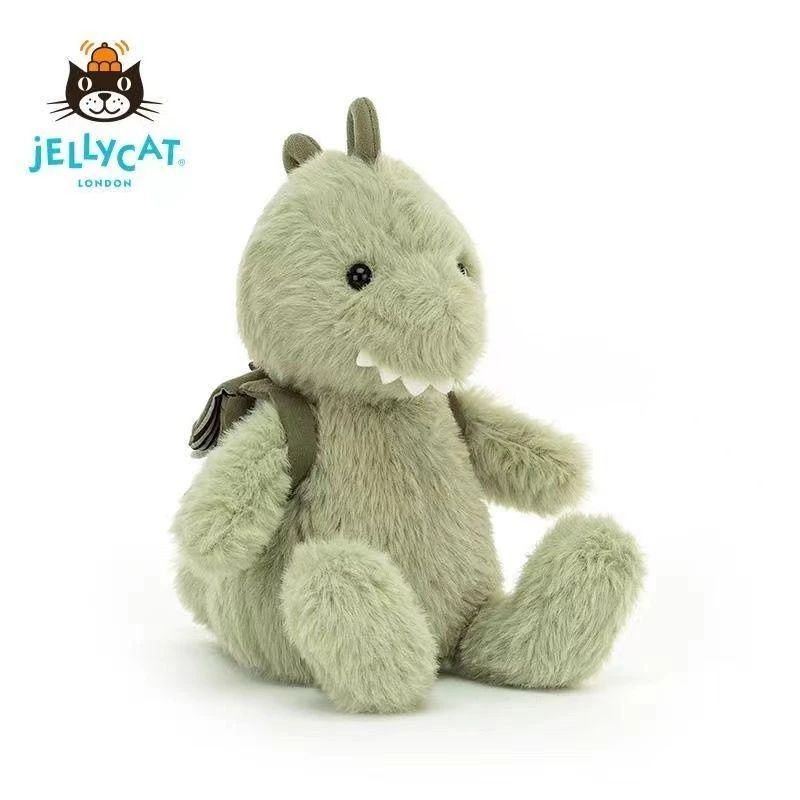英国Jellycat背包恐龙可爱背包安抚宝宝玩偶毛绒玩具儿童陪伴
