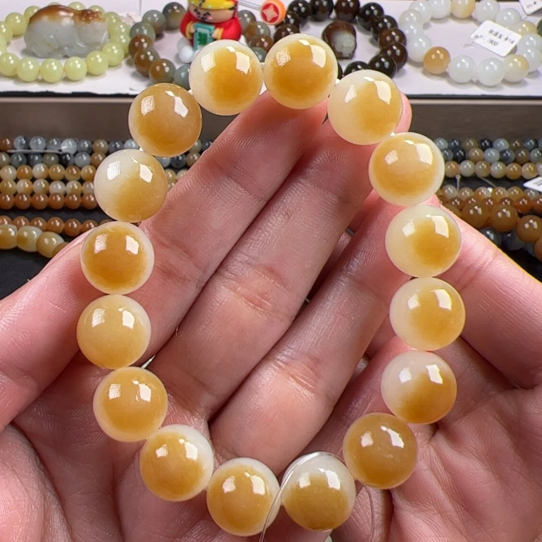 和田玉手链未镶嵌云**往